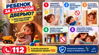 Ребенок за закрытой дверью: что делать родителям