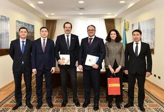 В Министерстве иностранных дел Казахстана намечены планы в канун 15-летнего установления стратегического сотрудничества с Испанией