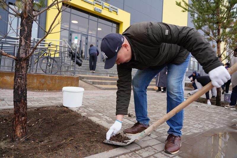 К экоакции «Таза Қазақстан» присоединились столичные тренеры