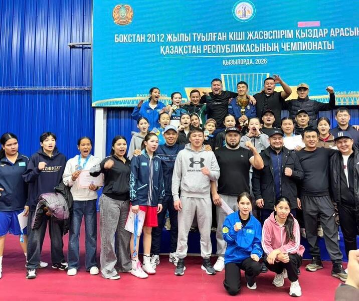 ТУРКЕСТАНСКИЕ БОКСЕРЫ ЛИДИРУЮТ В КОМАНДНОМ ЗАЧЕТЕ НА ЧЕМПИОНАТЕ СТРАНЫ
