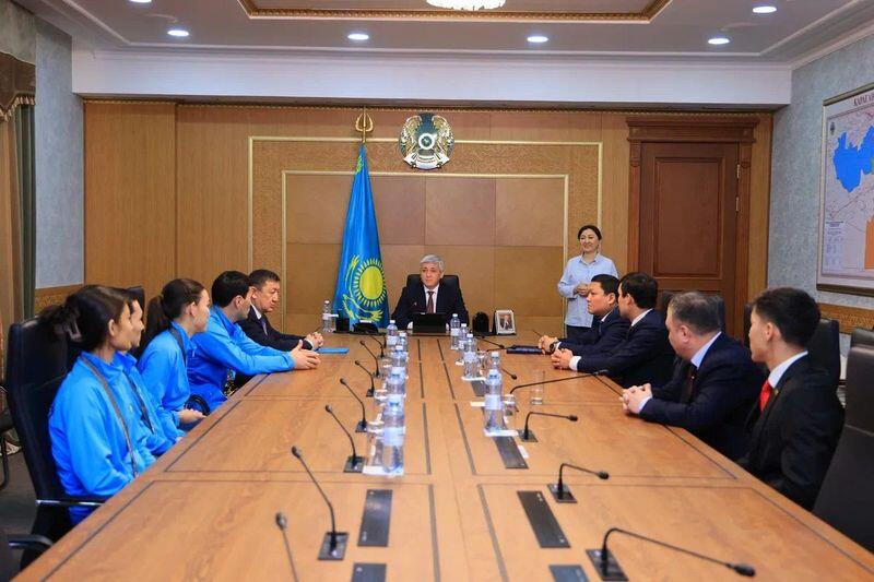 Спортсменов Карагандинской области наградили за достижения на Сурдлимпиаде