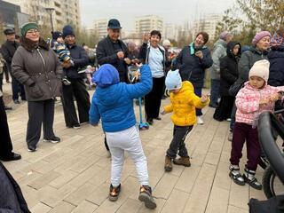 Праздничный концерт ко Дню Республики прошел в столичном сквере «Жагалау»