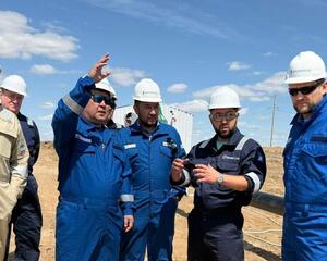 В Атырауской области начато строительство завода по фракционированию сжиженного нефтяного газа с Кашаганского месторождения