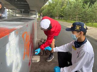 Депутаты и волонтёры вместе вышли на борьбу с наркоманией в Астане