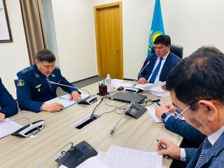 ТУРКЕСТАН: ОБСУДИЛИ ВОПРОСЫ СОВЕРШЕНСТВОВАНИЯ УГОЛОВНО-ИСПОЛНИТЕЛЬНОЙ СИСТЕМЫ