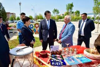 В ТУРКЕСТАНЕ ПРОШЛО ПРАЗДНИЧНОЕ МЕРОПРИЯТИЕ «БІРЛІК – БОЛАШАҚТЫҢ КЕПІЛІ»