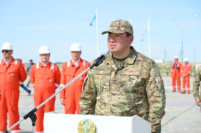 В казахстанском секторе Каспийского моря укрепляют аварийно-спасательную инфраструктуру