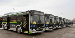 Свыше 100 новых автобусов выйдут на линии в Турксибском районе Алматы