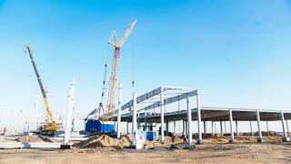 В области Абай активно ведется строительство крупного мясокомбината