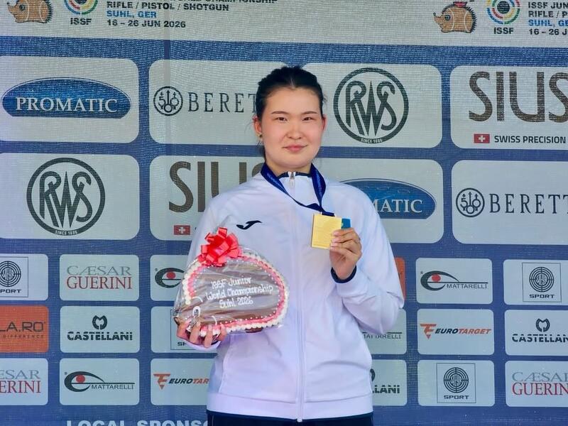 Столичная спортсменка стала чемпионкой мира по пулевой стрельбе