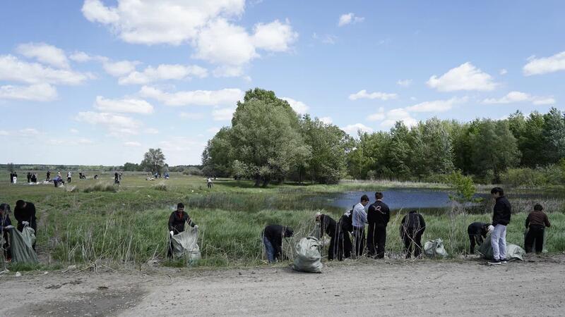 «Чистый город – чистая среда»: в поселке Водный города Семей прошла экологическая акция