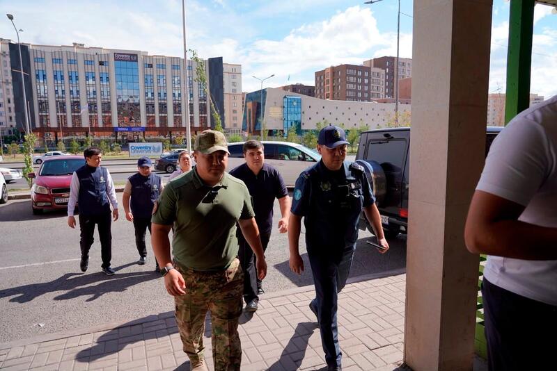 В Астане проверили пожарную безопасность на объектах общественного питания