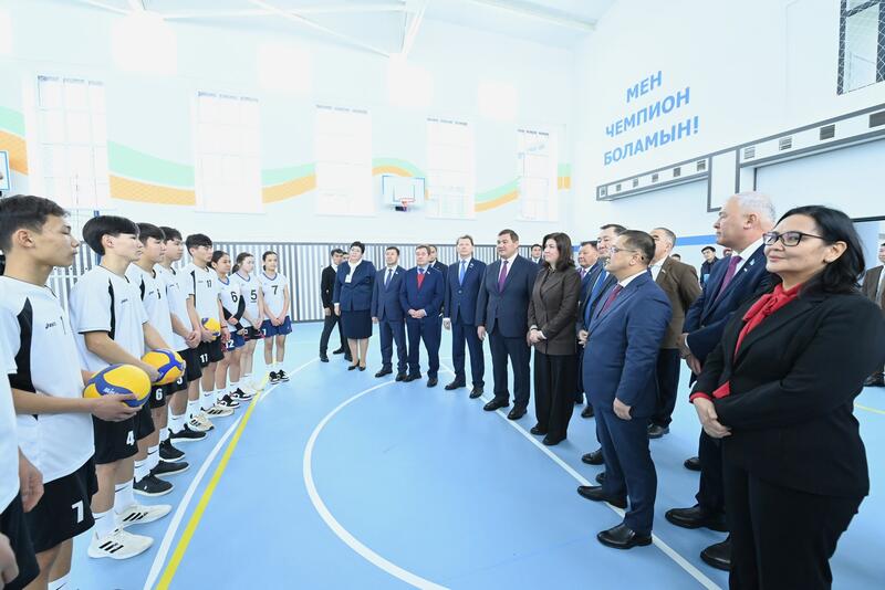 В селе Жаланаш Аральского района сдана в эксплуатацию школа на 150 мест