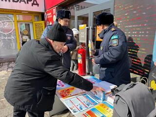 В торговых домах Алматинской области проводится Республиканская акция «Қауіпсіз сауда»