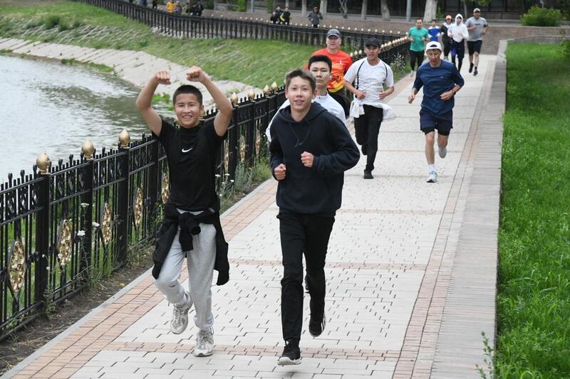 Легкоатлетический забег «BAIQONYR RUN» прошел в Астане