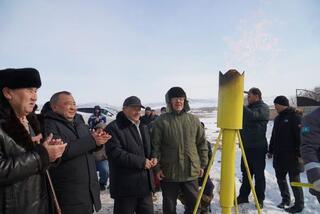 ТУРКЕСТАН: НАСЕЛЕННЫЙ ПУНКТ ЖУЛДУЗ В БАЙДИБЕКСКОМ РАЙОНЕ ПОДКЛЮЧЕН К ПРИРОДНОМУ ГАЗУ