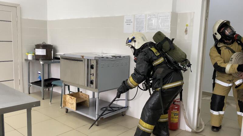 В Актюбинской области проводятся пожарно-тактические учения