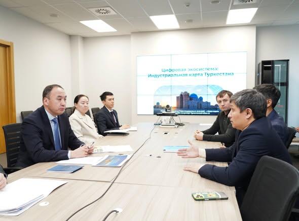 ТУРКЕСТАН: РАССМОТРЕНЫ ВОПРОСЫ ВНЕДРЕНИЯ СОВРЕМЕННЫХ ЦИФРОВЫХ РЕШЕНИЙ В ЭКОНОМИКУ РЕГИОНА