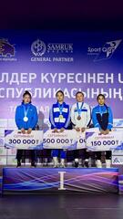Алматинские спортсменки успешно выступили на чемпионате Казахстана по женской борьбе