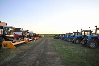 Аким области ознакомился с деятельностью ТОО «Юбилейный»