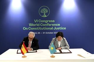 Конституционные суды Казахстана и Испании договорились о сотрудничестве