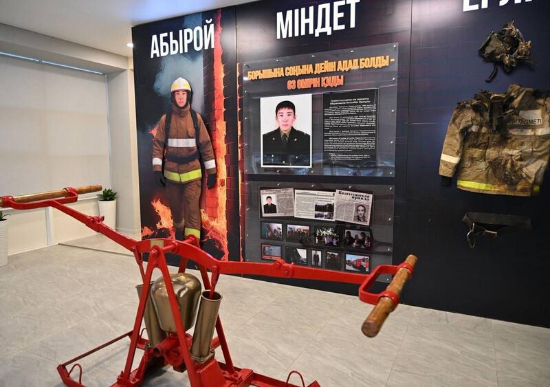 В Петропавловске открыли пожарное депо