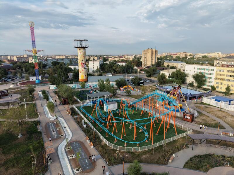 Городской парк открыт для всех жителей Кызылорды
