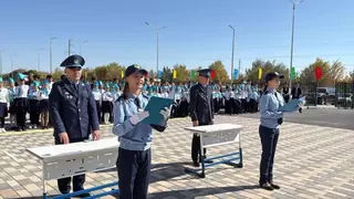 22-й полицейский класс "Жас сақшы" открылся в Туркестанской области