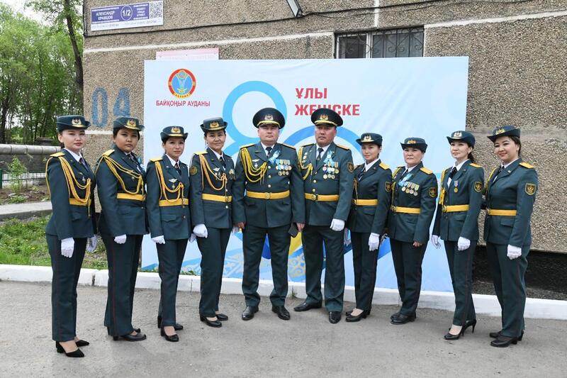 В Астане установили мемориальную доску ветерану Великой Отечественной войны Шаяхмету Касымову