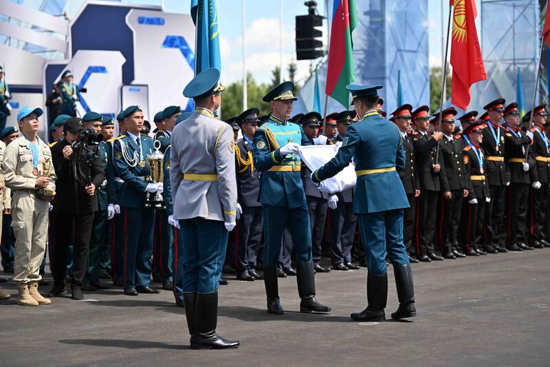 Глава государства выступил на ХІI международном военно-патриотическом сборе молодежи «Айбын»
