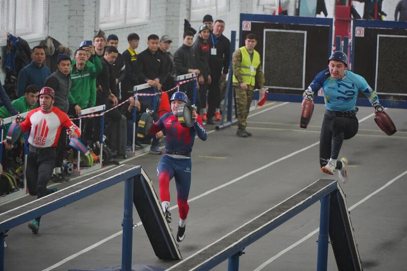Подведены итоги второго этапа зимних чемпионатов по пожарно-спасательному спорту