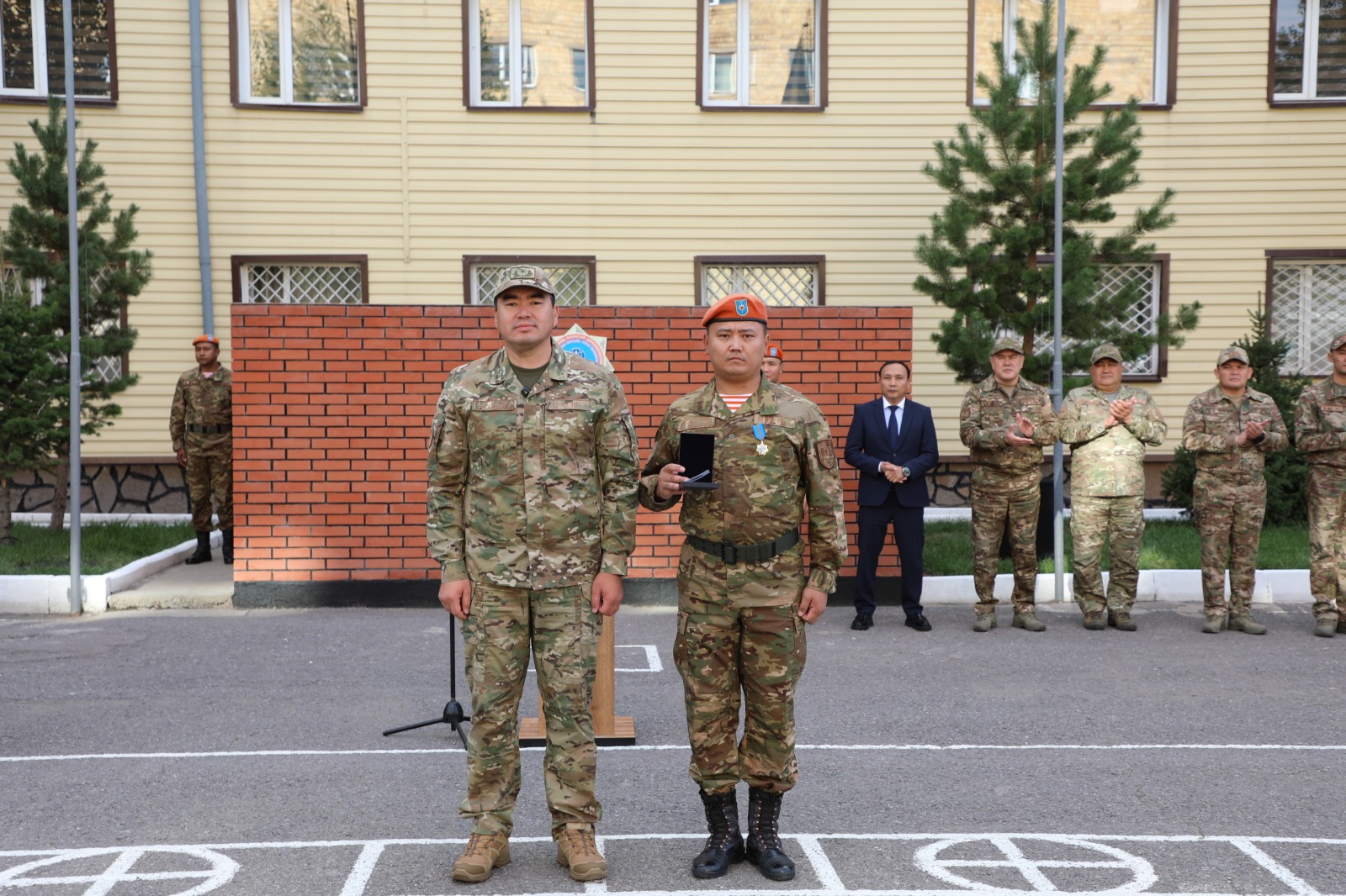 В воинской части МЧС в Карагандинской области проведен ремонт казармы