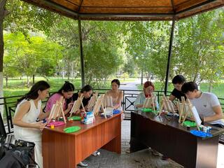 В ШЫМКЕНТЕ СОСТОЯЛАСЬ ВСТРЕЧА ВОЛОНТЁРОВ