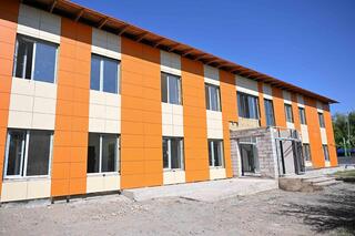В Урджаре строится дополнительный корпус при социальном центре