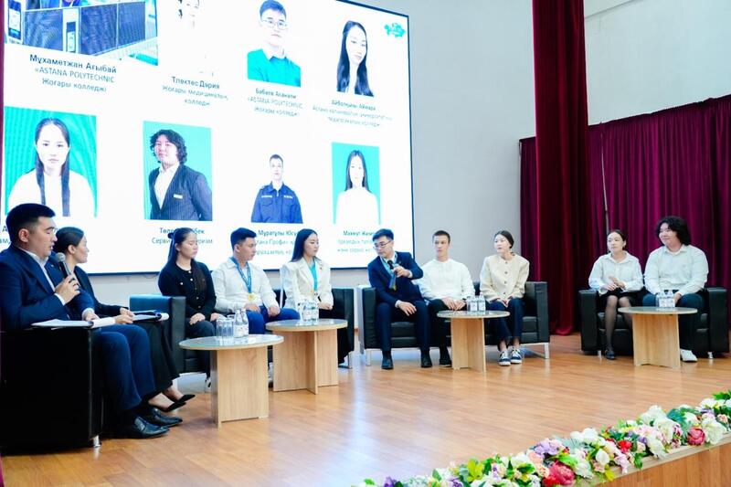 Год рабочих профессий: о престиже технических специальностей рассказали на слете школьников в Астане