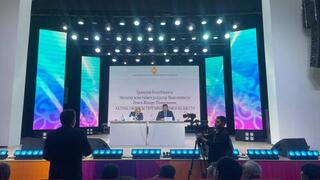 Встреча с населением Актюбинской области