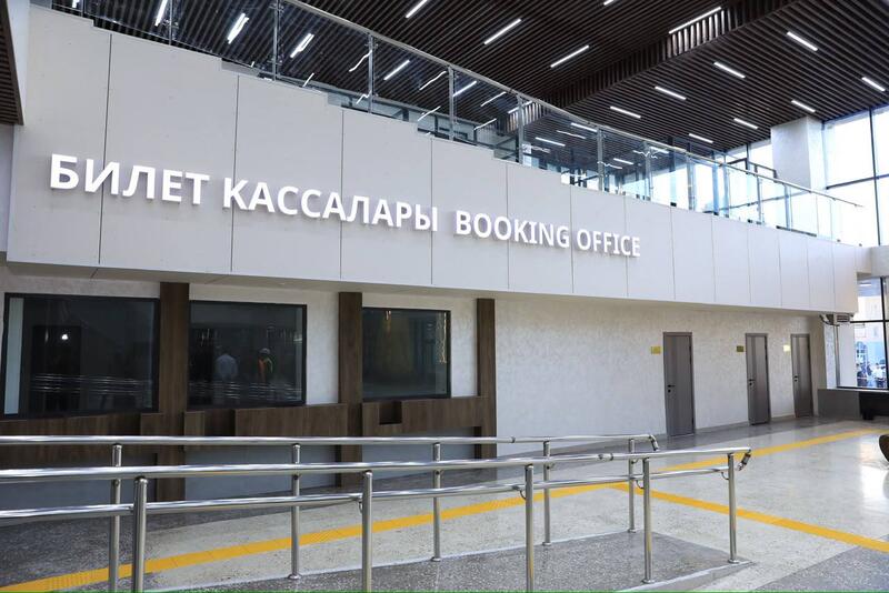 Реконструкция железнодорожного вокзала в Актобе выходит на завершающий этап
