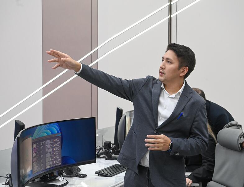 Глава региона ознакомился с работой Центра оперативного управления