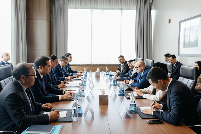 ВЭС 1 ГВт: Ербол Карашукеев встретился с главным исполнительным директором компании Masdar