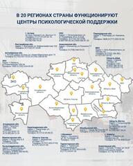 Сегодня во всех регионах страны функционируют Центры психологической поддержки, которые за 9 месяцев 2025 года оказали помощь более чем 23 тысячам граждан