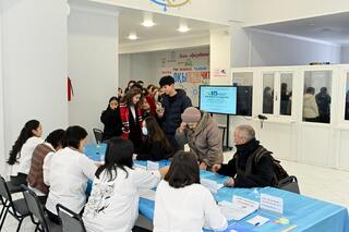 Аким области Абай проголосовал на референдуме