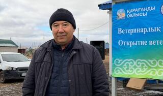 В Осакаровском районе открыли первый модульный ветеринарный пункт