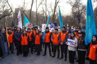 В Ауэзовском районе Алматы прошла акция против наркотиков