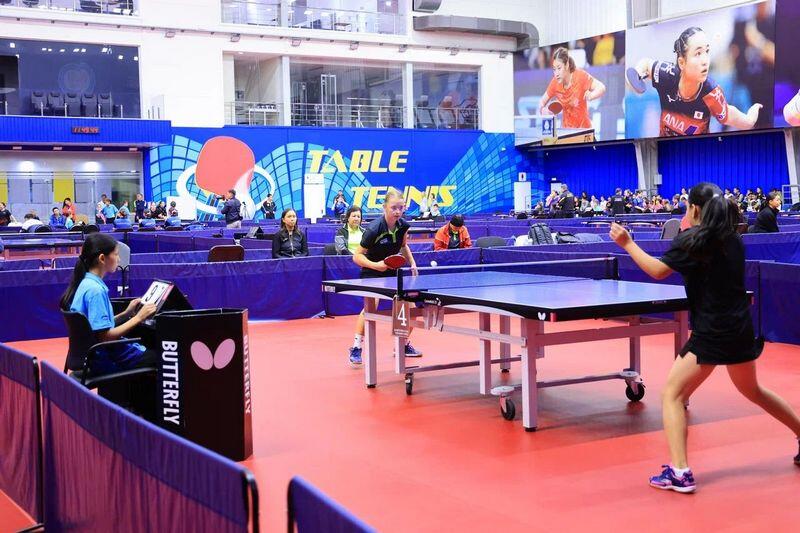 270 спортсменов соревнуются в Караганде на юношеском чемпионате страны по настольному теннису