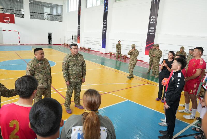 Глава МЧС посетил спортивный комплекс «Batyr» в Караганде