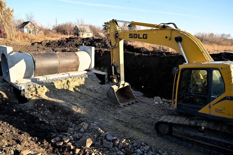 В Петропавловске завершаются все этапы строительства обводного канала