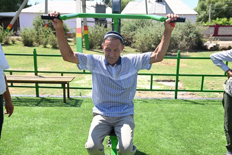 ТУРКЕСТАН: В СОЗАКЕ ОТКРЫЛИ НОВЫЕ СПОРТИВНЫЕ И ИГРОВЫЕ ПЛОЩАДКИ