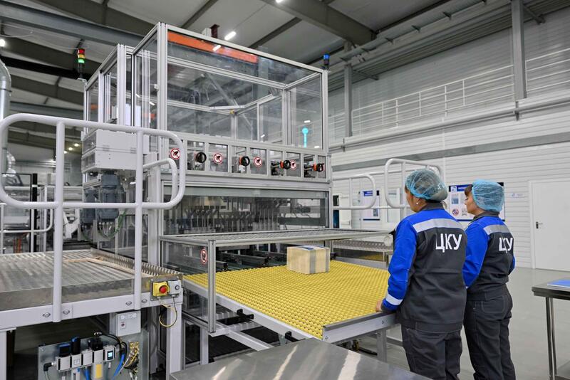 В Семее открыт современный цех по производству картонной упаковки