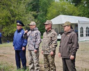 В Актюбинской области прошли тактико-специальные учения по тушению лесных и степных пожаров