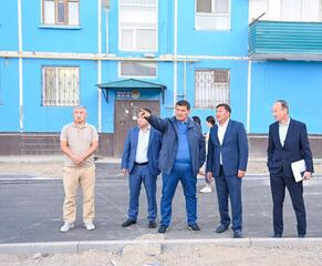 Обновленные дворы будут подарены Кызылординцам ко дню города